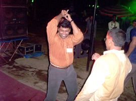 IPDRR. Rtr.Sajal dancing to the tunes