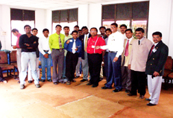 Rtr.Nagesh,host team and Delegates at TEA
