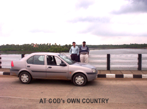 SCENIC BEAUTY OF THE BACKWATERS NEAR CHALAKUDY